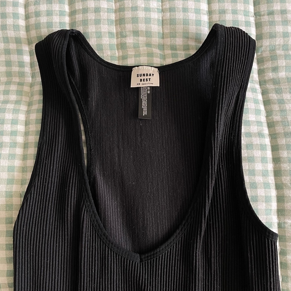 bodycon Sunday Best black mini dress